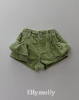 Little Foxx – Vivi Frill Corduroy Pants