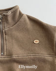 Little Foxx – Archi Pigment Half Zip-up Top