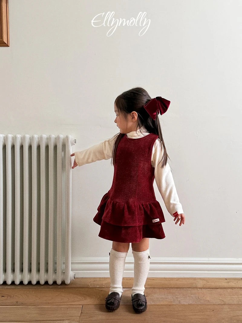 Little Foxx – Snow Frill Dress