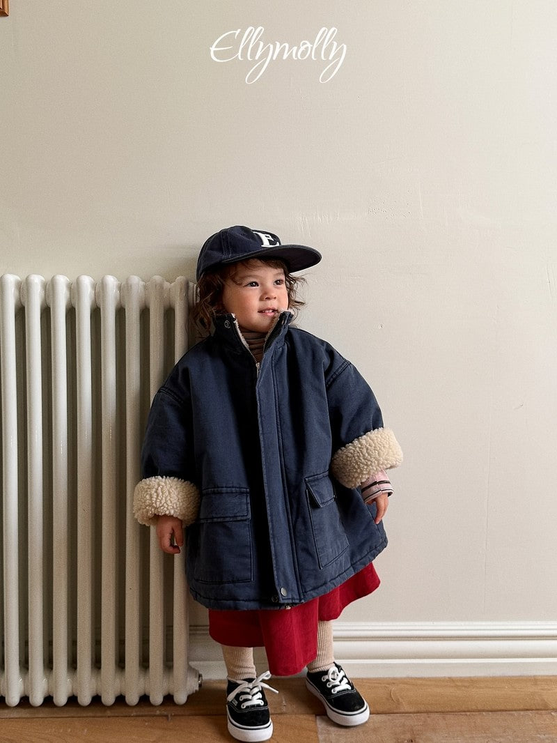 Little Foxx – Pompom Corduroy Skirt