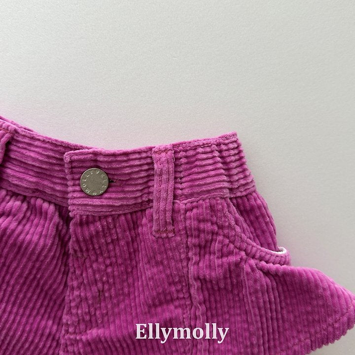 Little Foxx – Vivi Frill Corduroy Pants