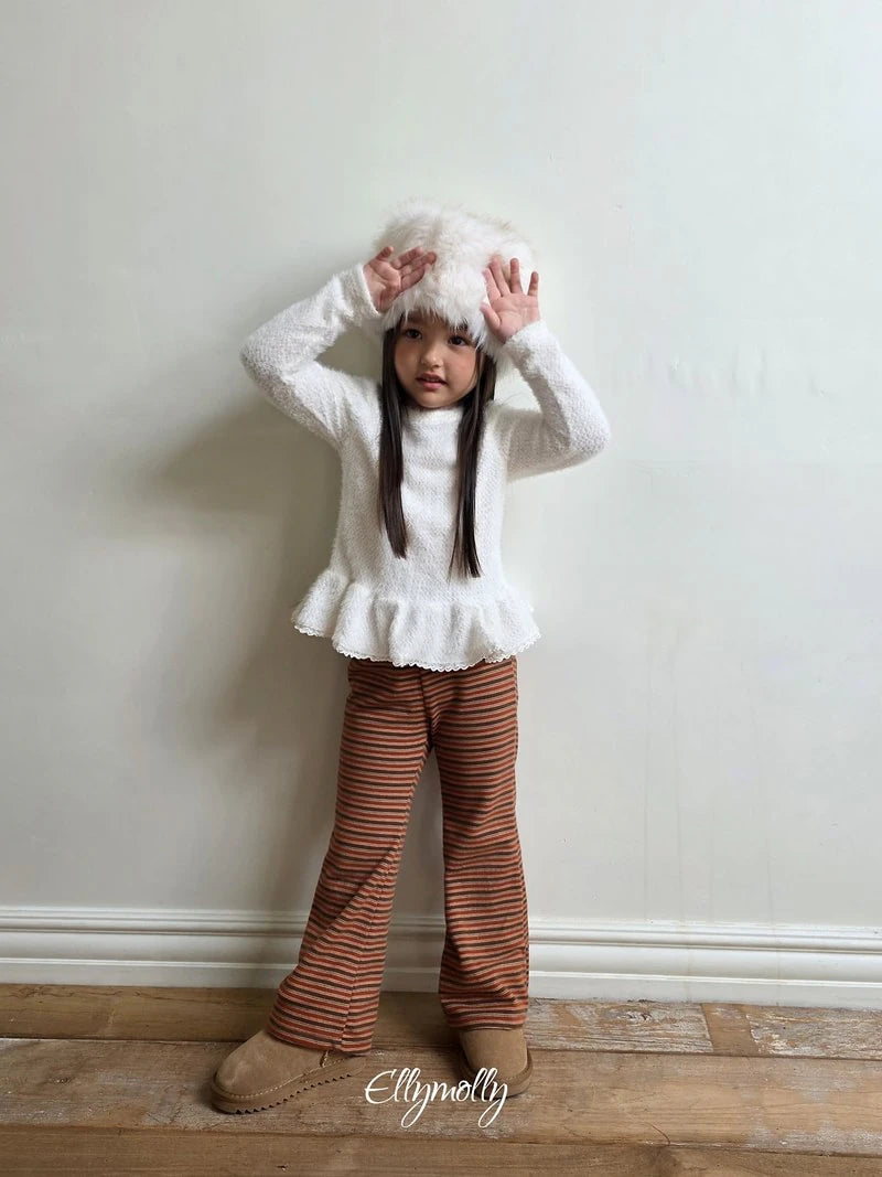 Little Foxx – Snowflake Frill Tee