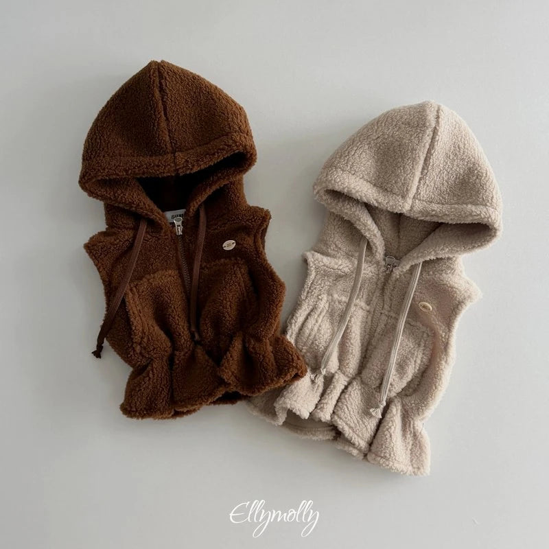 Little Foxx – Bear Hooded Vest