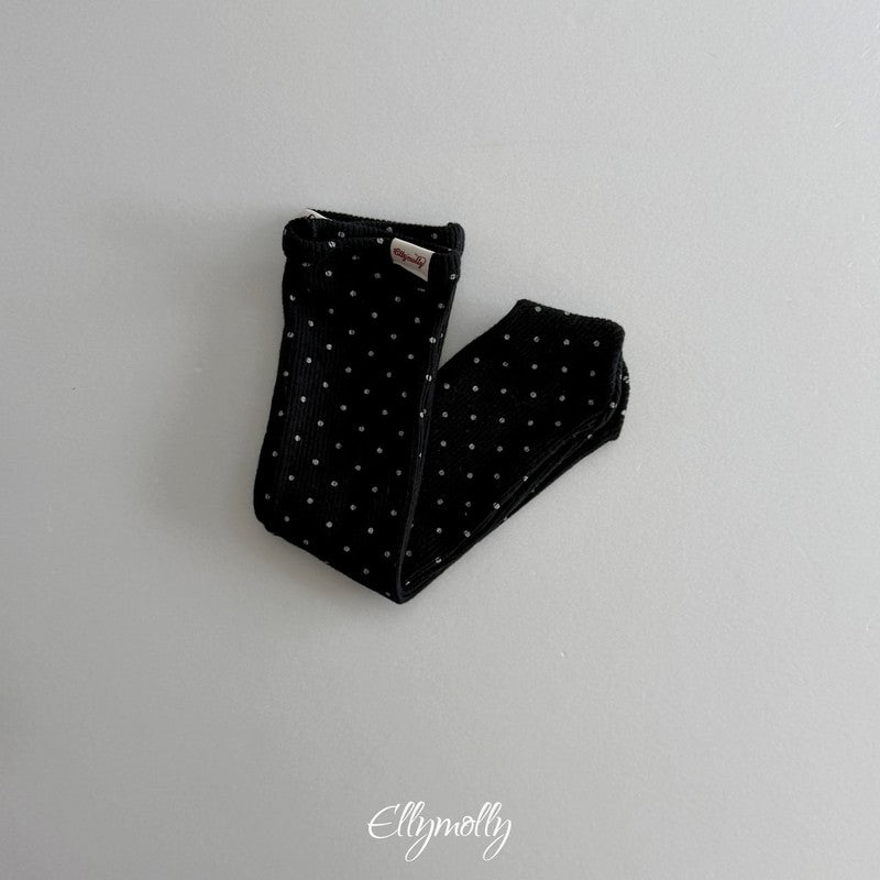 Little Foxx – Dot Ribbed Fleeced Socks
