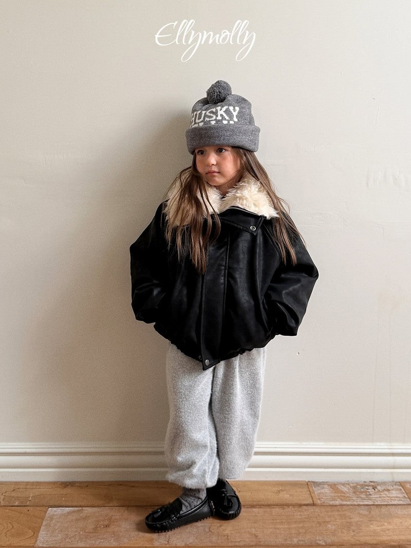 Little Foxx – Big Collar Shirring Jacket