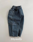 Little Foxx – Haco Balloon Cargo Denim Pants