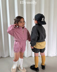 Little Foxx – Archi Pigment Half Zip-up Top