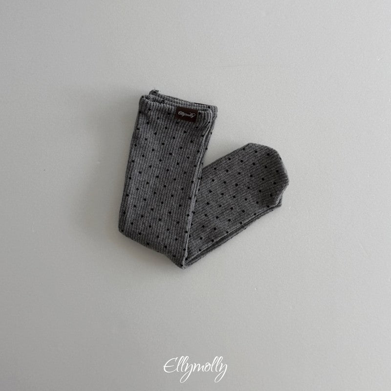 Little Foxx – Dot Ribbed Fleeced Socks
