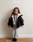 Little Foxx – Big Collar Shirring Jacket