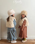 Little Foxx – Fleece Frill Long Dress