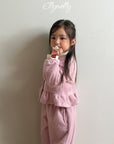 Little Foxx – Snowflake Ribbed Frill Cardigan