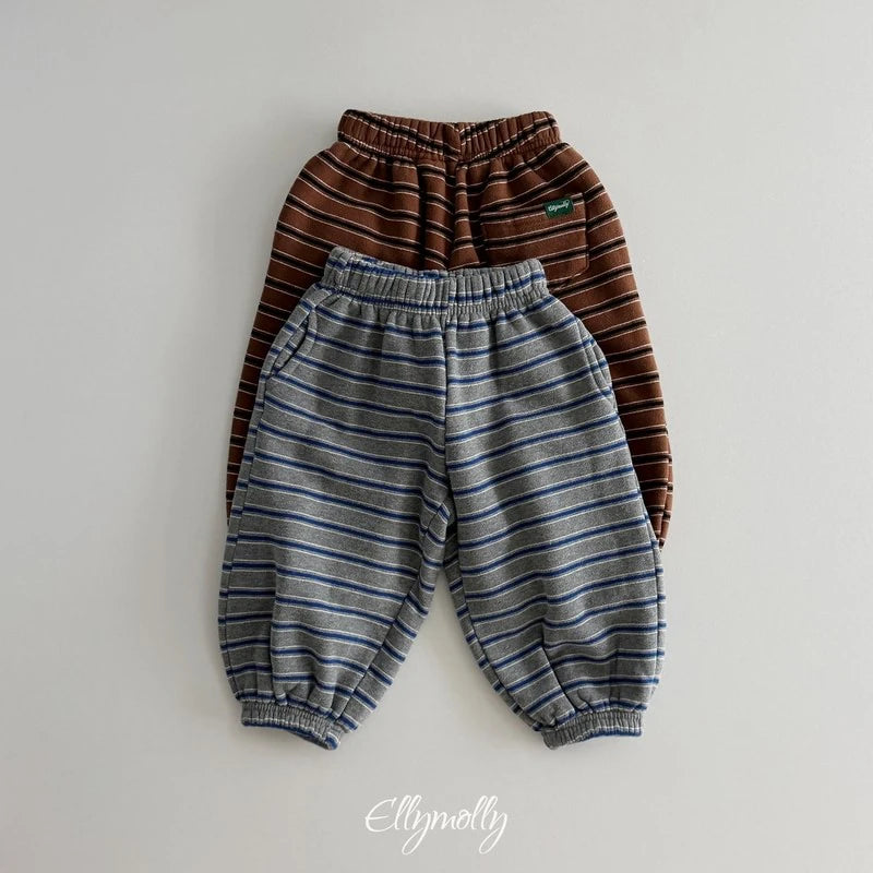 Little Foxx – Toto Striped Jogger Pants
