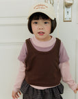 Little Foxx – Check Frill Pants Set