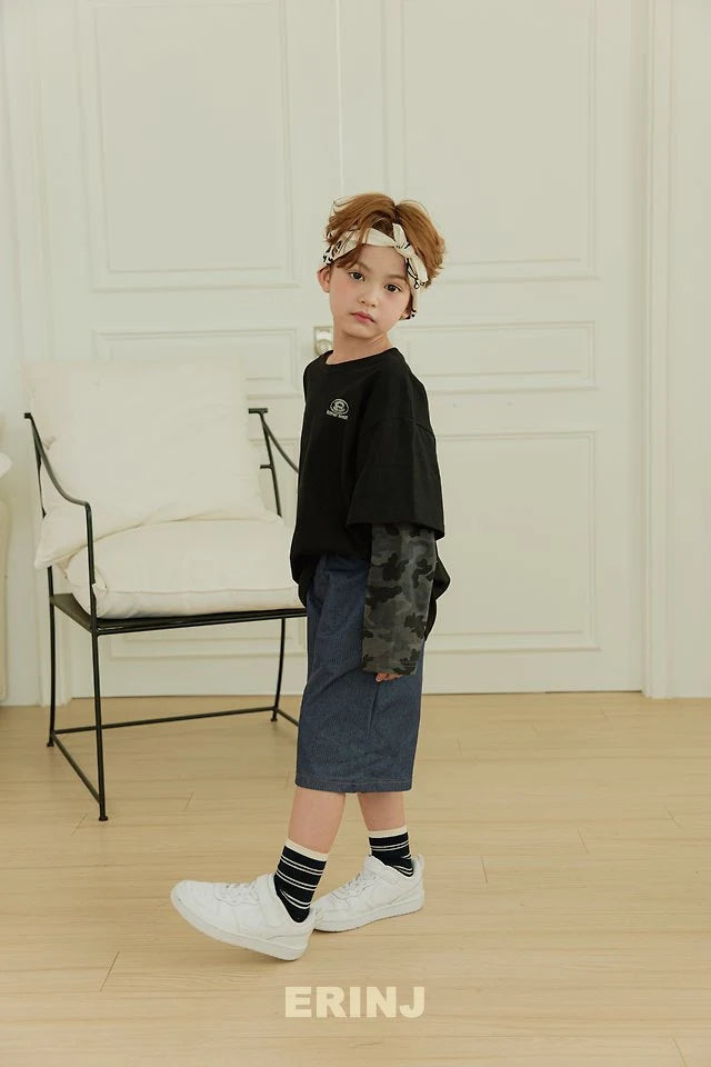 Little Foxx – Camo Layered Tee