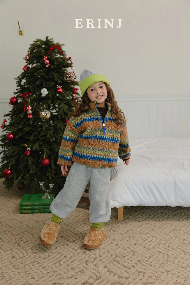 Little Foxx – Snow Color Contrast Jogger Pants