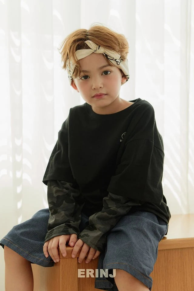 Little Foxx – Camo Layered Tee