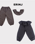 Little Foxx – Check Frill Pants Set