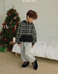 Little Foxx – Snow Color Contrast Jogger Pants