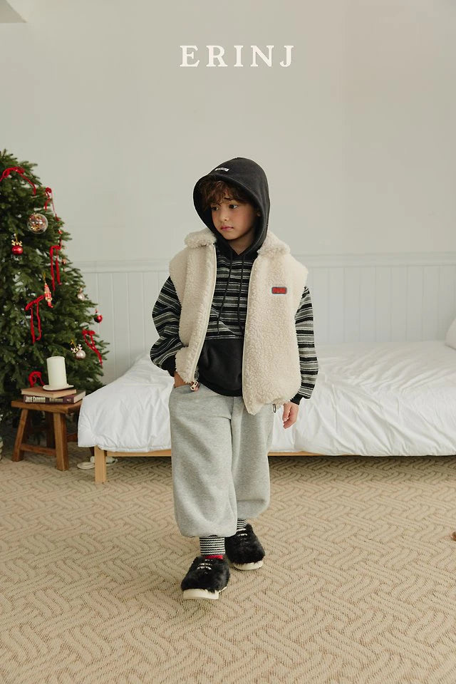 Little Foxx – Snow Color Contrast Jogger Pants