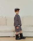 Little Foxx – Border Shorts Top & Bottom Set