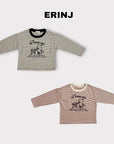Little Foxx – Bear Striped Tee