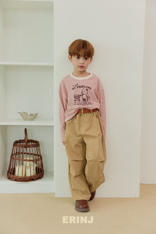 Little Foxx – Bear Striped Tee