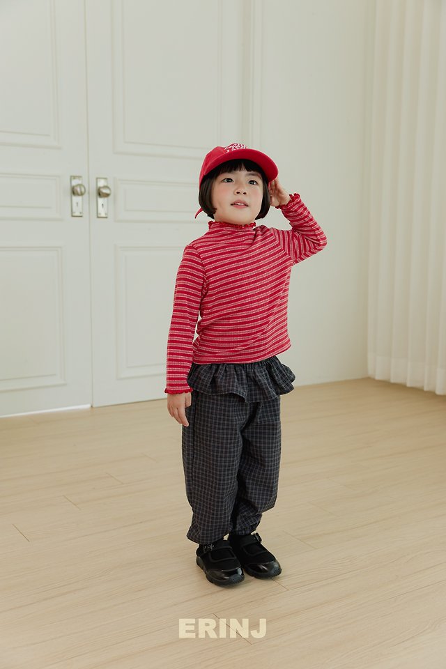 Little Foxx – Check Frill Pants Set