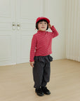 Little Foxx – Check Frill Pants Set