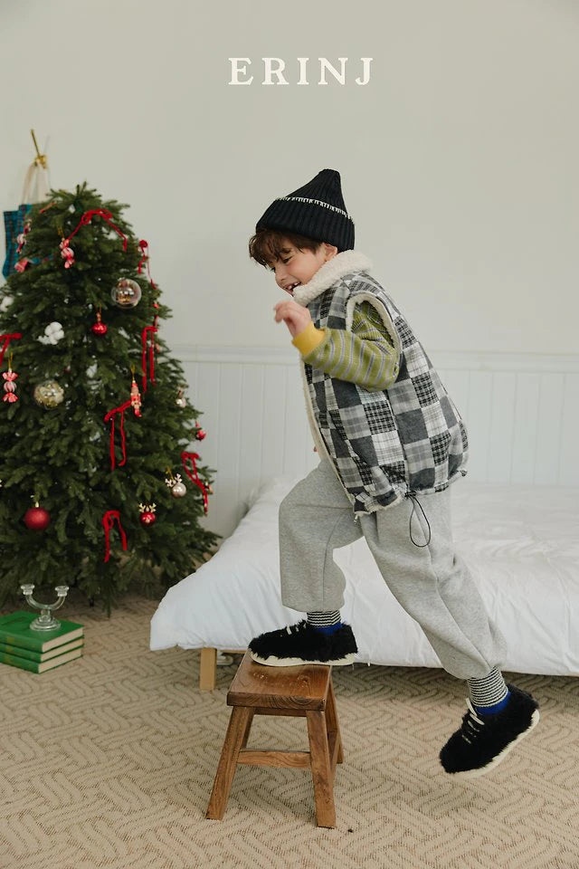 Little Foxx – Snow Color Contrast Jogger Pants