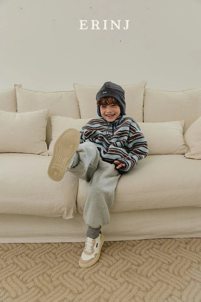 Little Foxx – Snow Color Contrast Jogger Pants