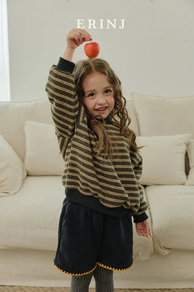 Little Foxx – Color Contrast Knit Sweatshirt