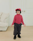 Little Foxx – Check Frill Pants Set