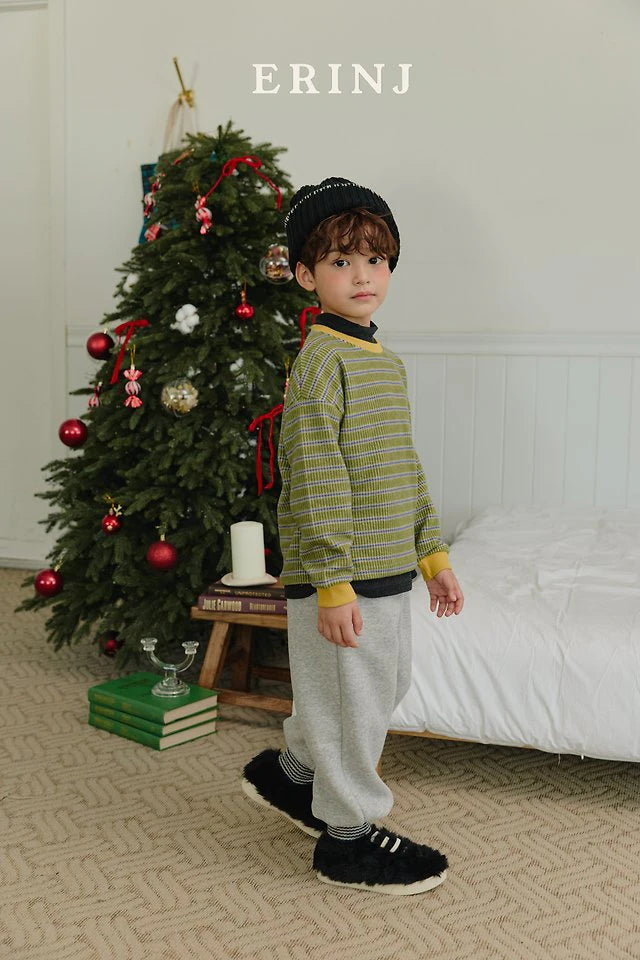 Little Foxx – Snow Color Contrast Jogger Pants