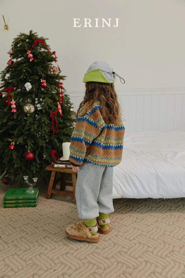 Little Foxx – Snow Color Contrast Jogger Pants