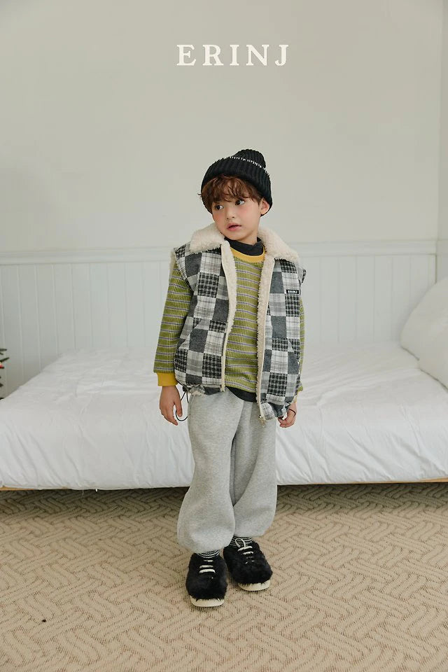 Little Foxx – Snow Color Contrast Jogger Pants