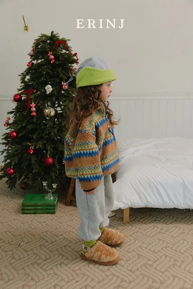 Little Foxx – Snow Color Contrast Jogger Pants