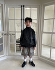 Little Foxx – Leather Bomber Jacket