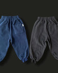 Embossed Ribbed Pants
