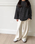 Soft Feel Knit Wide Pants