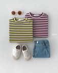Banana Stripe Tee