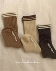 Ribbed Line Socks