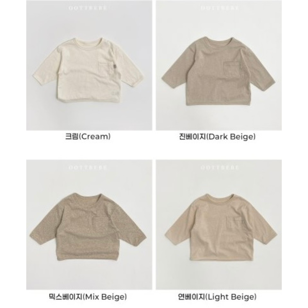 Natural Pocket Tee