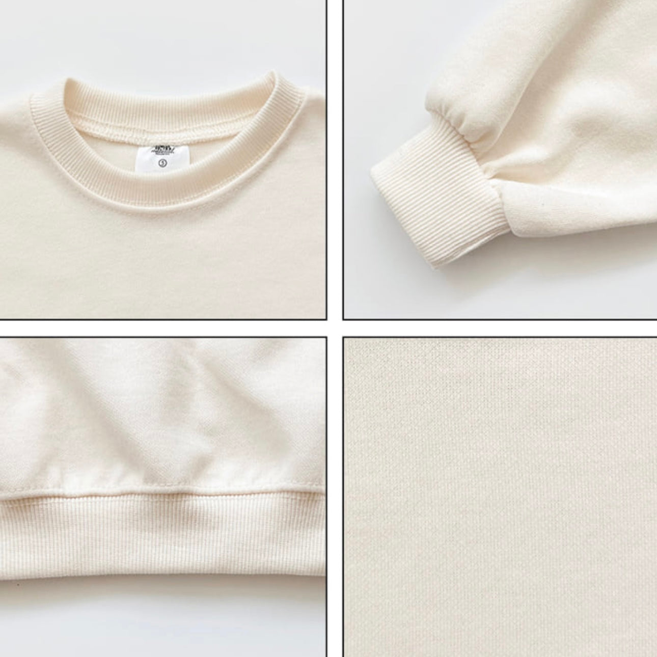 Butter Plain Sweatshirts