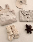 Kids Bunny Check Collar Shirt