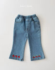 Embroidered Bootcut Denim Pants_byLittleFox_jetztvorbestellen