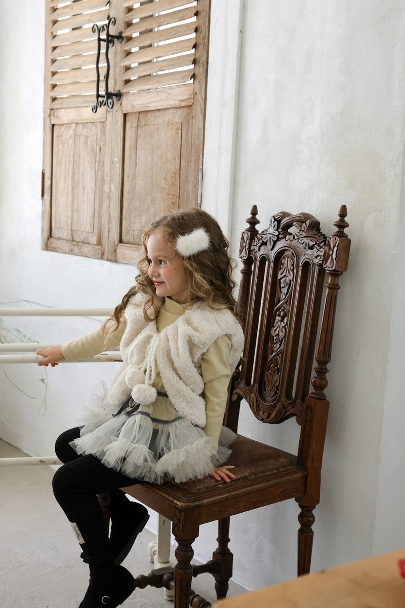 Little Foxx – Mink Ribbon Hairpin