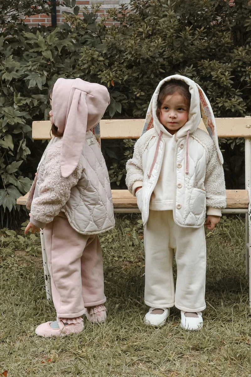 Little Foxx – Noel Quilted Jacket (Pink)