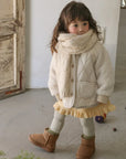 Little Foxx – Noel Quilted Jacket (Beige)