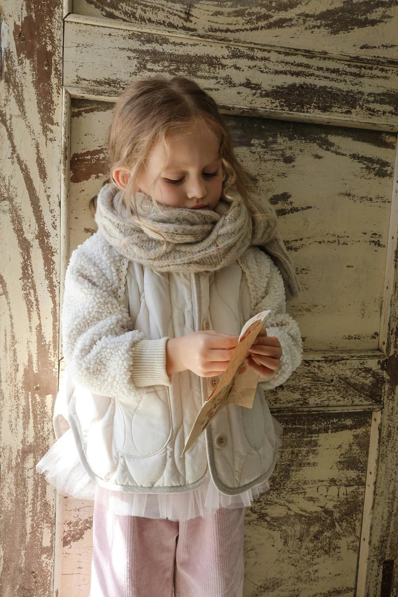 Little Foxx – Noel Quilted Jacket (Beige)