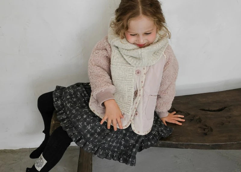 Little Foxx – Noel Quilted Jacket (Pink)